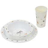 Interbaby dječji set za hranjenje Savanna 3-dijelni bež | shoptok.hr