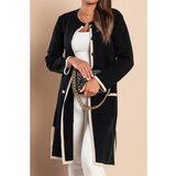 Fenzy Pleteni Kardigan S Gumbima, Crni | shoptok.hr