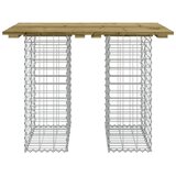  Vrtni stol Gabion Dizajn 100x70x72 cm Impregnirano drvo Bor | shoptok.hr