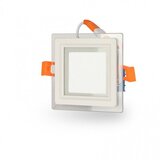 Bb Link led panel ugradni sa staklenim okvirom KNS2 12W nw kvadrat Cene