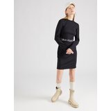 Calvin Klein Jeans Obleka črna / bela | Shoptok.si