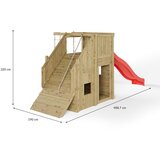 Fungoo Set RAMPHOUSE - drveno dječje igralište | shoptok.hr