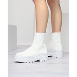 Resti White women's flat-heeled boots Seritis - Footwear | ePonuda.com