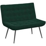  Klupa tamnozelena 110x74x84 cm baršun | shoptok.hr
