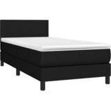  box spring s madracem LED crni 90x190 cm od tkanine | shoptok.hr