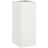 Maison Chic Cvetlično korito - Cvetlični Lonec belo 32x29x75 cm jeklo, (21789470) | Shoptok.si