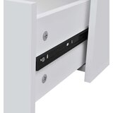  Komoda s 4 ladice 60 x 30,5 x 71 cm bijele | Eponuda.com