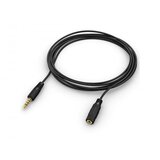 X Wave audio kabl 3.5mm stereo (zenski) na 3.5mm (muški) AUX /2m dužina kabla/crni ( NT 3.5mm--> 3.5mm,AUX, 2m ) NT 3.5mm--> 3.5mm,AUX, 2m