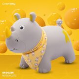  Nosorog za skakanje 55cm sivi s maramom | shoptok.hr