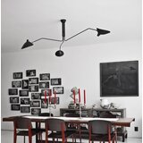 Toolight stropna svjetiljka crna 3 ruke APP569-3C | shoptok.hr