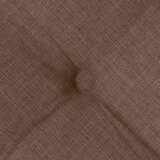  Jastučići za sjedenje 4 pcs Smeđa 40 x 40 x 6 cm tkanina | Eponuda.com