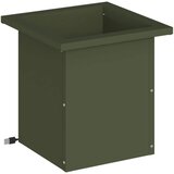  Vrtna posuda za sadnju s LED svjetlom Maslinastozelena - Maslinastozelena 30 x 30 x 30 cm 1 | shoptok.hr