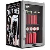 Klarstein beersafe 70, craft beer edition, hladnjak, srebro | shoptok.hr