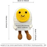 INF Kvačano velikonočno jajce Amigurumi: čudovita živalska igrača za pomlad, (21783899) Cene