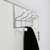 Premier Housewares Metalna vješalica za vrata u srebrnoj boji 40,5 cm Jaxen – | shoptok.hr