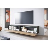 P & B NIZKA OMARICA antracit, barva kostanjevega hrasta | Shoptok.si