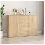  Komoda boja hrasta sonome 91x29 5x65 cm konstruirano drvo | shoptok.hr
