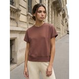 Sinsay Soft touch dukserica s kratkim rukavima s dodatkom viskoze | shoptok.hr
