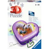 Ravensburger Puzzle - 3D Puzzle Organizer - Heart Box - Konji, 54 delov Cene