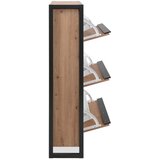 Livetastic OMARA Z LOPUTAMI ZA ČEVLJE antracit, hrast artisan | Shoptok.si