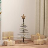  Božićno drvce s stalakom Smeđa 60 cm Masivna tikovina | shoptok.hr