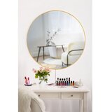 Hanah home ogledalo sa led osvetljenjem round diameter: 60 cm yellow