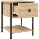  Noćni ormarići 2 kom boja hrasta 34x35,5x45cm konstruirano drvo | shoptok.hr