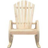  Stolica za ljuljanje Adirondack od masivne jelovine | shoptok.hr