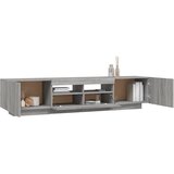  2-dijelni set TV ormarića LED boja hrasta od konstruiranog drva | Eponuda.com