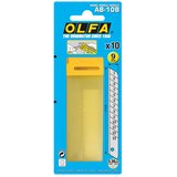  NOŽ ZA SKALPEL 9MM PK10 OLFA AB-10B SREBRNI BLISTER | Shoptok.si