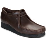 Clarks Originals Čevlji Derby Wallabee Kostanjeva | Shoptok.si