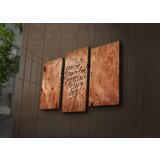 Wallity Set slika sa LED osvetljenjem 3PATİACT-23, 3 Dela | ePonuda.com