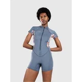 Bahia 2/1 Front Zip Spring Neoprenska obleka copenblu / ptdtrpcs / copenbl