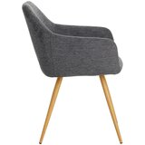 MID.YOU NASLANJAČ, kovina, tekstil antracit | Shoptok.si