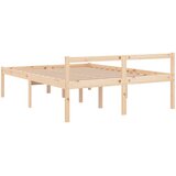 Krevet za starije osobe 160 x 200 cm od masivne borovine | Eponuda.com