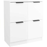  Komoda visok sijaj bela 60x30x70 cm konstruiran les, (20654097) | Shoptok.si