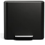 simplehuman Mat črn jeklen koš za smeti za ločevanje odpadkov/s pedalom 15 l Dual Mini – | Shoptok.si