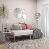  Posteljni okvir bel kovinski 90x200 cm, (20647676) | Shoptok.si