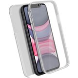 AVIZAR Integralna lupina: mehka sprednja stran in trda zadnja stran - prozorna str. Apple iPhone 11, (20600401) Cene