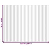 vidaXL Preproga pravokotna naravna 80x100 cm bambus | Shoptok.si
