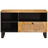 TV ormar s ladicama Smeđa 80 x 33 x 46 cm Čvrsto drvo manga | Eponuda.com