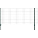 Euro ograda s 5 U stupova Zelena 1x10 m Čelik | shoptok.hr