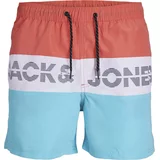Jack & Jones Muške kupaće hlače Colorblock Narančasta