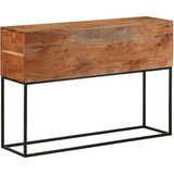  Konzolni stol 110 x 30 x 75 cm masivno drvo bagrema i željezo | Eponuda.ba