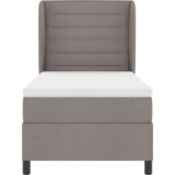Box Škatasta vzmetnica z vzmetjo v taupe barvi, 100x200 cm, tkanina, (22083201) | Shoptok.si