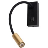 Kanlux 32519 - LED fleksibilna lampica TONIL LED/3,3W/230V crna/zlatna | Eponuda.com