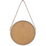 Zidno ogledalo s trakom 40 cm srebrno | Eponuda.ba