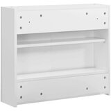 vidaXL Kupaonski ormarić s ogledalom bijeli 80 x 15 x 60 cm MDF | shoptok.hr