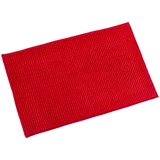 CAMARGUE tepih za kopalnico zottel (50 x 80 cm, rdeč, mikrovlakna)