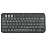 Logitech tipkovnica K380s SLO brezžična Pebble Keys 2 temno siva 920-011851 Cene